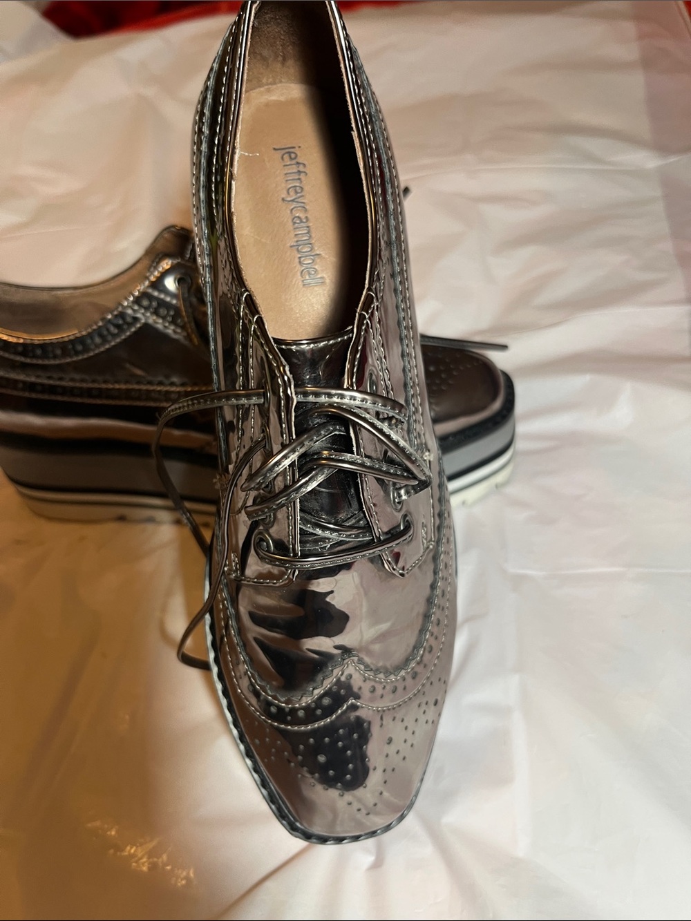 Shoes silver